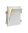 E14 gips vegglampe - Hvit, 25,5 x 31,5 cm, innendørs, uten lyskilde