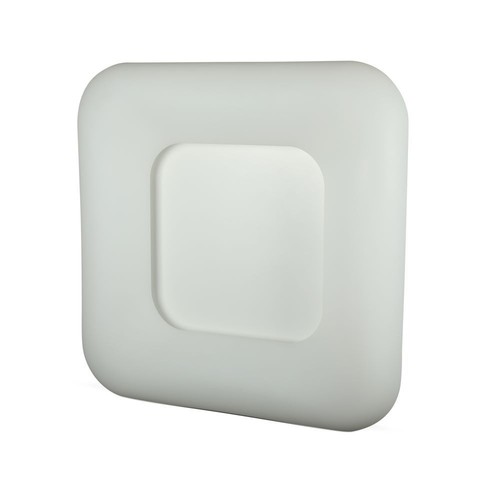 26W Firkantet LED pendel, CCT dimbar - 2500lm, 30x30cm, inkl. fjernkontroll, 3-i-1 fargeskift