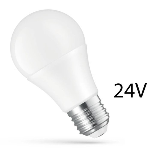 24V E27 LED-pærer 8.5W - 24V AC/DC, Spektrum