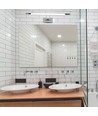 64cm bilde/speillampe 12W LED - Krom, 3000K, vippbar, inkl. lyskilde