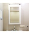 64cm 12W LED bilde-/speillampe - Krom, 3000K, vippbar, inkl. lyskilde