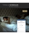 90 LED Stripe Sett - IP65 Stripelys, kompatibel med Alexa, Google Home, RGB+3in1, EU-plugg