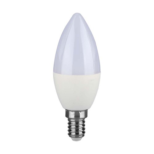 E14 2,9W LED kronepære - 6500K, erstatter 25W, SMD LED