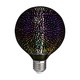 3D LED Pære 4W E27 - Stjerne effekt, 3000K, G125