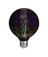 3D LED Pære 4W E27 - Stjerne effekt, 3000K, G125