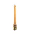 E27 2W T30 LED art filament pære - 1800K, amber glass, vintage effekt, lasergravering