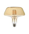 E27 8W LED filament pære - Amber glass, 620lm, 2200K, 300° lysspredning
