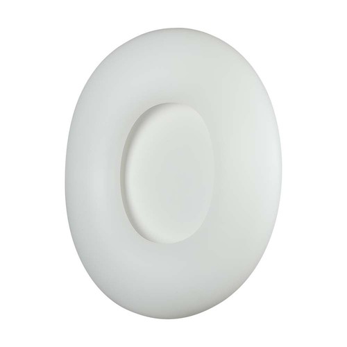 Rund LED Overflatpendel 78W - Designer, Fargeskiftende, 750x130, Dempbar, Hvit