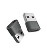USB-C til USB adapter - Audio connector, hvit