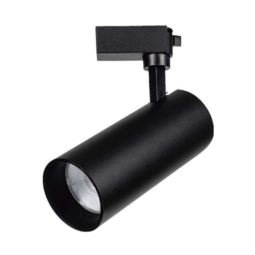 35W Samsung LED skinnespot - Sort, 4000K, COB, 3000lm, IP20
