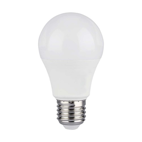 E27 8,5W Smart LED pære med fjernkontroll - RGB+4000K, A60, dimbar, 806lm, inkl. fjernkontroll