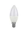 E14 4,8W Smart LED kronepære - RGB+4000K, inkl. fjernkontroll, dimbar, 470lm