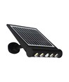 8W LED solcelle vegglampe med sensor - 950lm, 3000K, IP65, 4000mAh batteri