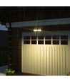 8W LED solcelle vegglampe med sensor - 950lm, 3000K, IP65, 4000mAh batteri