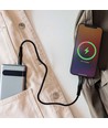 1m USB til Type C kabel - Sort, til hjemmet og kontoret