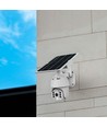 HD Smart 4G Solcelle PTZ kamera med PIR sensor - Full HD, 360° pan-tilt, hvit, inkl. solcellepanel