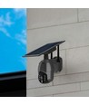 Utendørs WiFi PTZ solcelledrevet kamera - 360°, Full HD, IP65, sort