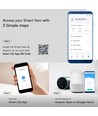 Utendørs WiFi PTZ solcelledrevet kamera - 360° Trygghet, Full HD & Fargenattesyn, IP65, Svart