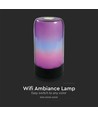 8W Smart RGB LED bordlampe - 5V, WiFi, dimbar, virker med Alexa/Google Home, inkl. strømforsyning