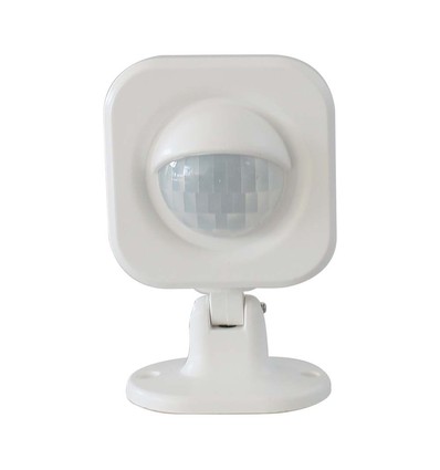 WiFi PIR sensor - Smart Home, 120 grader, hvit, virker med Alexa og Google Home