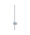 12W vegglampe, RA90, hvit - 65cm, IP65, 1400lm, inkl. lyskilde