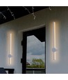 12W vegglampe, RA90, hvit - 65cm, IP65, 1400lm, inkl. lyskilde