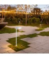 7W pullertlampe LED - 3000K, hvit, IP65