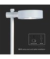 7W pullertlampe LED - 3000K, hvit, IP65