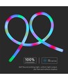 Neon Flex 10W/m - Magisk RGB, 24V, 5m Rull