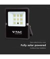 50W LED solcelle lyskaster - 6400K