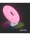 4W LED Stemningslampe - WiFi, kompatibel med Amazon Alexa, Google Home, RGB+WW+CW