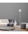 LED 4W lampe - 4400mA, batteri, 3000K, IP54, hvitt hus