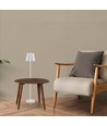 LED 4W lampe - 4400mA, batteri, 3000K, IP54, hvitt hus