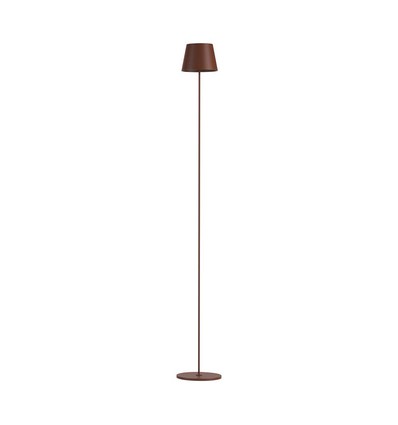 LED-lampe 4W - 4400mA batteri, 3000K, IP54, Corten hylster