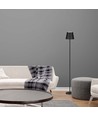 LED 4W - 4400mA batteri, 3000K, IP54, svart hus