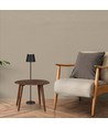 LED 4W - 4400mA batteri, 3000K, IP54, svart hus