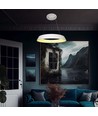 48W LED designer pendel, dimbar - Ø48,5cm, 360 grader, hvit, rund, inkl. lyskilde