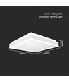 38W Designer LED-taklampe - 4000K, 400x400mm