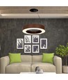 60cm 50W rund LED pendel - 125lm/W, Corten, Triac dimbar, 4000K, IP20