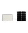 30W Solcelle LED lyskaster - 2600lm, IP65, 6400K, inkl. solpanel og fjernkontroll, utendørs