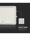 30W Solcelle LED lyskaster - 2600lm, IP65, 6400K, inkl. solpanel og fjernkontroll, utendørs