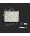 30W LED solcelle lyskaster, 6400K - 2600lm, IP65, inkl. solcellepanel og fjernkontroll, aluminium