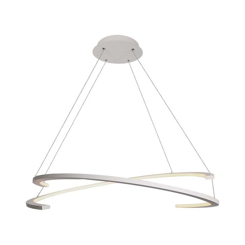 48W LED designer pendel, hvit - Triac dimbar, 800x1200mm, 4000K, IP20