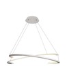 48W LED designer pendel, hvit - Triac dimbar, 800x1200mm, 4000K, IP20
