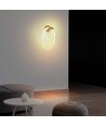 37W Designer LED vegglampe - Gull, Ø35cm, 3940lm, 3000K, IP20