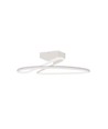 24W LED designer taklampe - Rund, hvit, 2560lm, 4000K, IP20