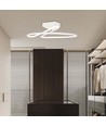 24W LED designer taklampe - Rund, hvit, 2560lm, 4000K, IP20