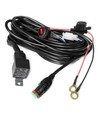 Kabel med bryter til arbeidslampe - 1 lampe, 15A, DT06-2S-kontakt, arbeidslampe