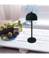 V-Tac Oppladbar bordlampe 3i1 - CCT, svart, IP20, touch dimbar