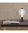 2W LED bordlampe, oppladbar - Touch dimbar, 3-i-1 CCT, sort, USB, inkl. batteri